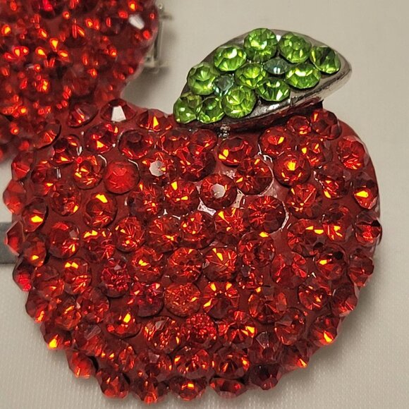 Girls Shiny Hair Clips Red and Pink Hair Clips Magnetic - Picture 10 of 13